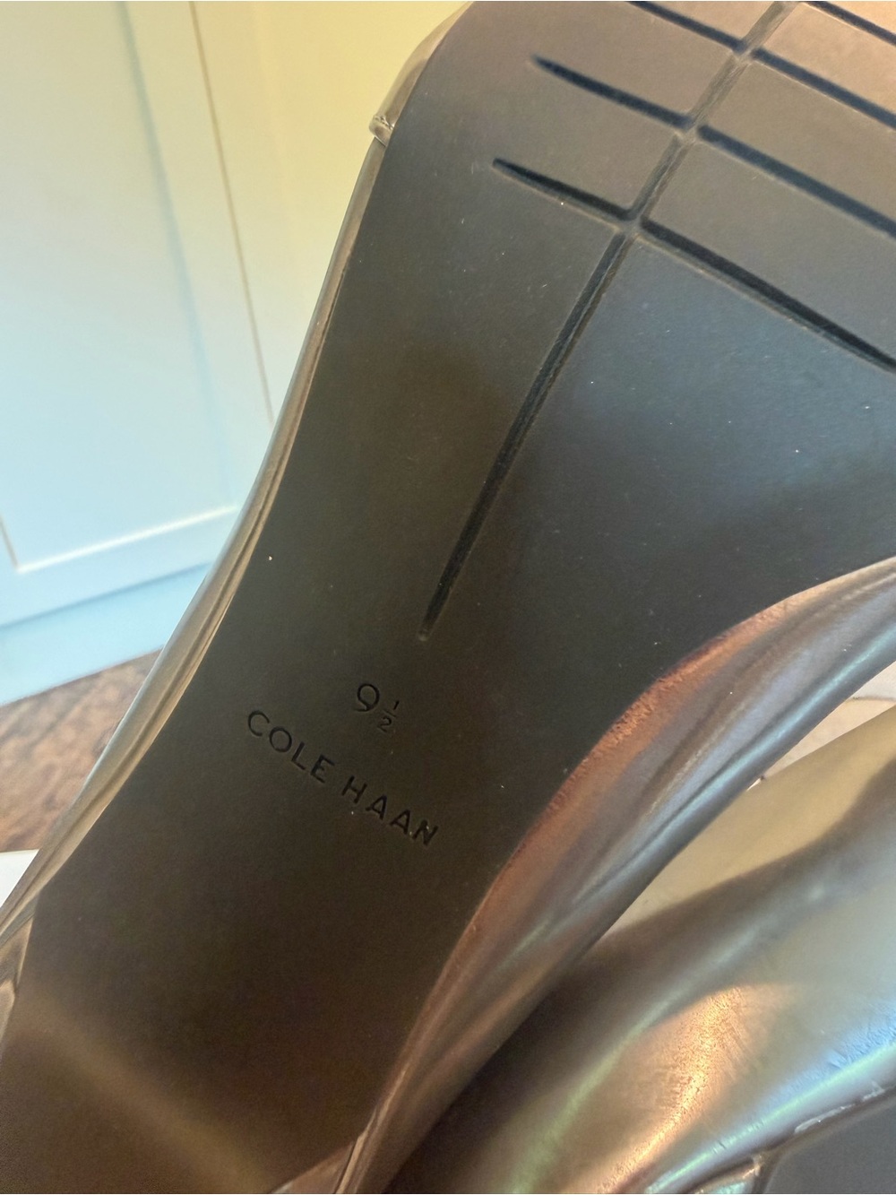 Cole Haan Metallic Silver Block Heel Pumps - Picture 5 of 5